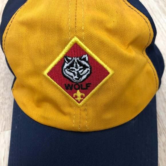 Boy Scouts Wolf Baseball Cap M/L - Picture 3 of 3